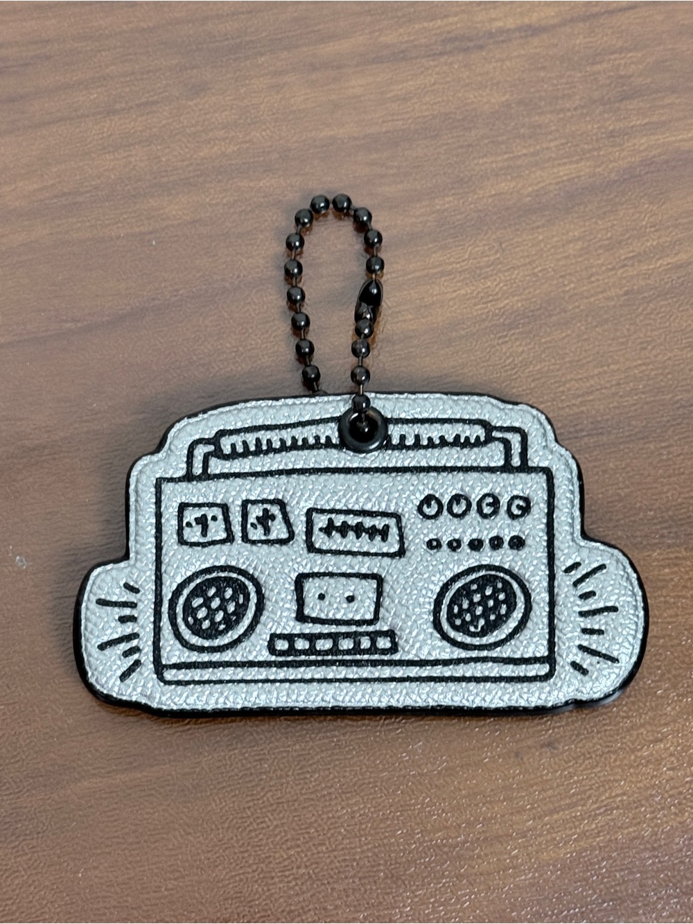 Coach x Keith Haring Leather Boombox Bag Charm